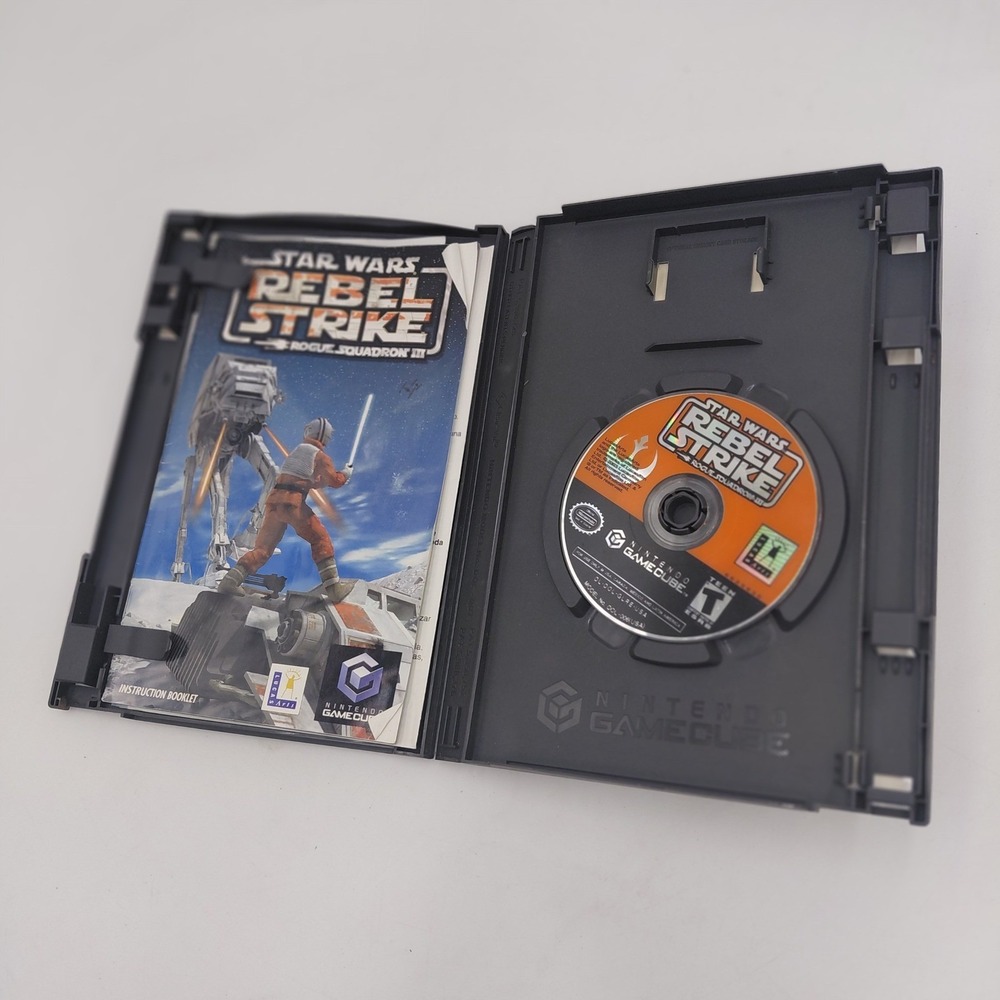 Star Wars Rogue Squadron III Rebel Strike Nintendo GameCube CIB Tested